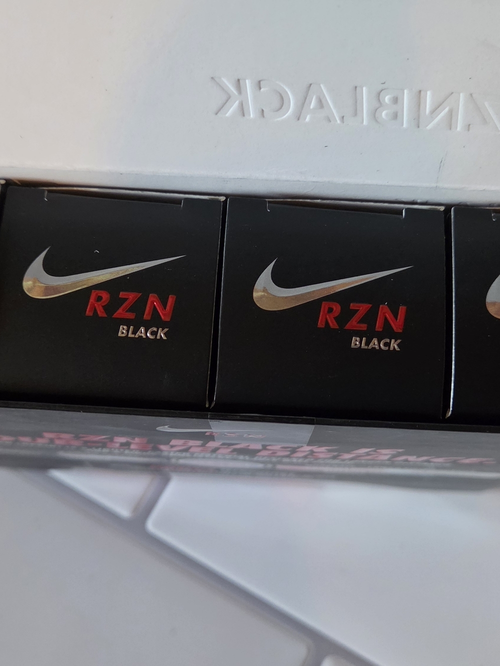 Nike RZN Black Golf Balls